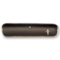 PartzBiz CM C5ZZ-6506024-A - Scott Drake Glove Box Door Standard Black Curved PartzBiz CM C5ZZ-6506024-A - Scott Drake Glove Box Door Standard Black Curved