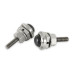 PartzBiz CM: E7ZZ-16763-S-SCOTT DRAKE HOOD BUMPER, ADJUSTABLE, STAINLESS STEEL, PAIR