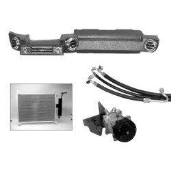 PartzBiz CM CAP-1069M-351C - Scott Drake Hurricane Air Conditioning and Heater Kit