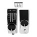 PartzBiz CM: CAP-1268M-289P-Scott Drake Hurricane Air Conditioning and Heater Kit with Electronic Controls and Dash Bezels
