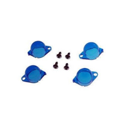 PartzBiz CM C4VY-10B870-B-4 - Scott Drake Instrument Panel light Filters, Blue
