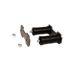 PartzBiz CM C5ZZ-5776-K - Scott Drake Leaf Spring Shackle Kit Gray