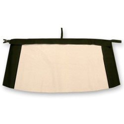 PartzBiz CM C5ZZ-7652500-PB - Scott Drake Plastic Convertible Top Rear Window (Black)