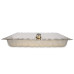 PartzBiz CM: C5ZZ-9002-SS-Scott Drake Polished Stainless Steel Fuel Tank with Drain Plug