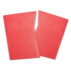 PartzBiz CM C5ZZ-6513086-RD - Scott Drake PVC Pony Floor Mats (Red) PartzBiz CM C5ZZ-6513086-RD - Scott Drake PVC Pony Floor Mats (Red)
