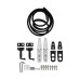 PartzBiz CM: C9ZZ-6344268-K-Scott Drake Rear Window Louver Kit