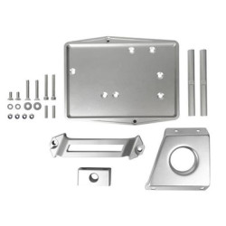 PartzBiz CM C7ZZ-10732-AK - Scott Drake Restomod Billet Aluminum Battery Tray Kit