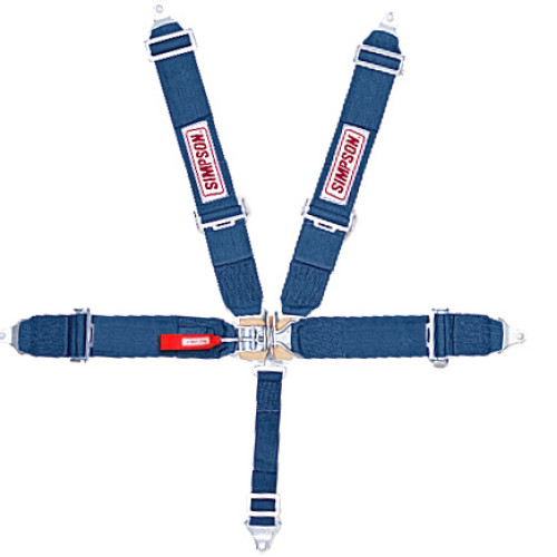 PartzBiz CM: 29061P-Simpson Racing STD. Latch & Link 5pt. Harness PartzBiz CM: 29061P-Simpson Racing STD. Latch & Link 5pt. Harness