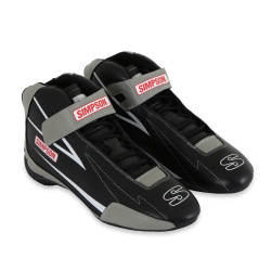 PartzBiz CM SC125G - Simpson Racing Supercoil Shoe Black/Grey - 12.5