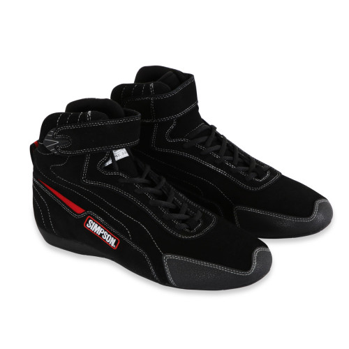 PartzBiz CM: TU120BK-Simpson Racing Turbine High Top Shoe Black 12 PartzBiz CM: TU120BK-Simpson Racing Turbine High Top Shoe Black 12
