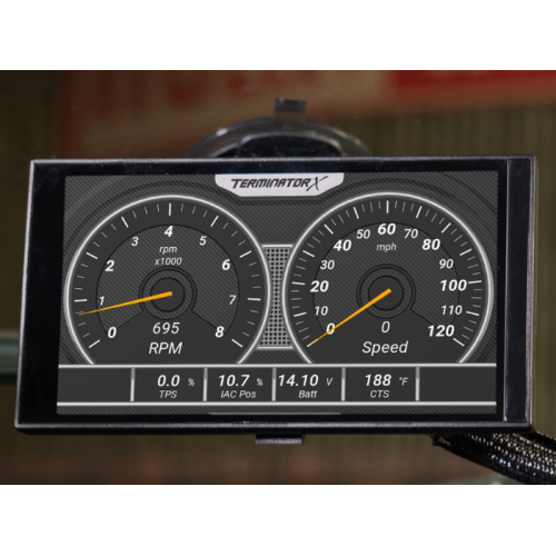 PartzBiz CM: 553-200-Holley EFI ดิจิทัลแดช 5 นิ้ว PartzBiz CM: 553-200-Holley EFI ดิจิทัลแดช 5 นิ้ว