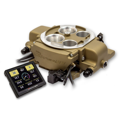 PartzBiz CM: 550-869-Holley Sniper EFI Quadrajet™ - โกลด์คลาสสิก PartzBiz CM: 550-869-Holley Sniper EFI Quadrajet™ - โกลด์คลาสสิก