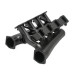 PartzBiz CM: 822202-Sniper EFI Fabricated Intake Manifold Dual Plenum 92mm GM LS3/L92, and Fuel Rail Kit - Black