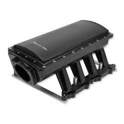PartzBiz CM 833152 - Sniper EFI Fabricated Race Series Intake Manifold - 2011-14 Ford 5.0L Coyote - Black
