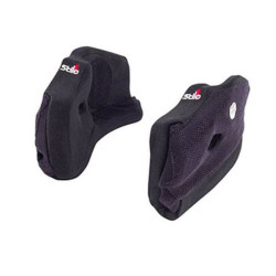 PartzBiz CM YA0825MM20 - STILO ST5 SERIES HELMET CHEEK PADS - 20MM - BLACK - PAIR PartzBiz CM YA0825MM20 - STILO ST5 SERIES HELMET CHEEK PADS - 20MM - BLACK - PAIR