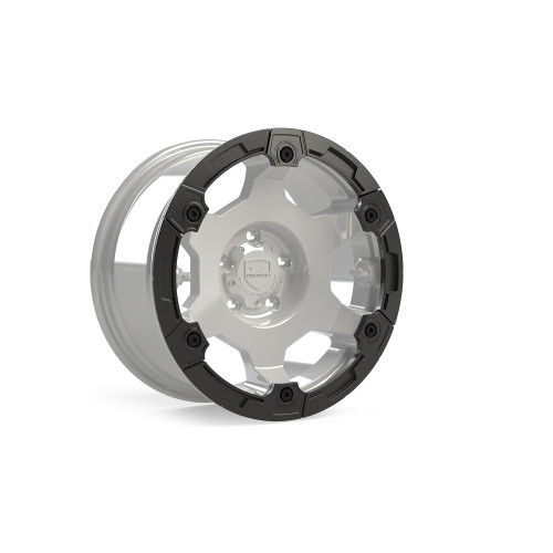 PartzBiz CM: 1056012-Modular Rash Ring Kit W/ Hardware - Black (6-Spoke) PartzBiz CM: 1056012-Modular Rash Ring Kit W/ Hardware - Black (6-Spoke)