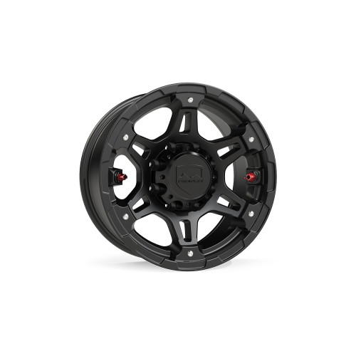 PartzBiz CM: 1058089-Nomad Split Spoke Off-Road Wheel - 8X6.5'' - -12mm - Metallic Black PartzBiz CM: 1058089-Nomad Split Spoke Off-Road Wheel - 8X6.5'' - -12mm - Metallic Black