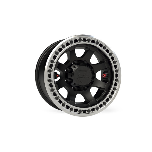 PartzBiz CM: 1059089-ล้อออฟโรด Olympus Beadlock - 8x6.5'' -12mm - สีดำเมทัลลิก
