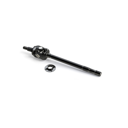 PartzBiz CM: 3333218-JK: Tera30 Front Axle Shaft W/ Outer Stub & Rubicon U-Joint - Left - 30-Spline PartzBiz CM: 3333218-JK: Tera30 Front Axle Shaft W/ Outer Stub & Rubicon U-Joint - Left - 30-Spline