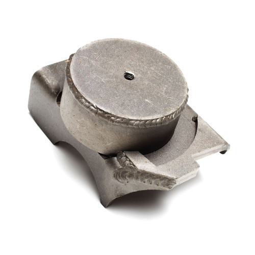 PartzBiz CM: 3990771-JK: Front Axle Bracket - Spring Pad - Driver PartzBiz CM: 3990771-JK: Front Axle Bracket - Spring Pad - Driver