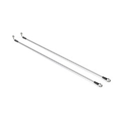PartzBiz CM 4356100 - JL / JT: 33'' Stainless-Steel Braided Brake Line Kit - Rear PartzBiz CM 4356100 - JL / JT: 33'' Stainless-Steel Braided Brake Line Kit - Rear