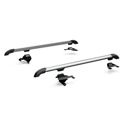 PartzBiz CM 4722000 - ชุดรางหลัก Nebo Roof Rack สำหรับ JK 4dr - สีเงิน PartzBiz CM 4722000 - ชุดรางหลัก Nebo Roof Rack สำหรับ JK 4dr - สีเงิน