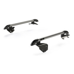PartzBiz CM 4722030 - JK 2dr: ชุดรางหลักแร็คหลังคา Nebo - สีเงิน