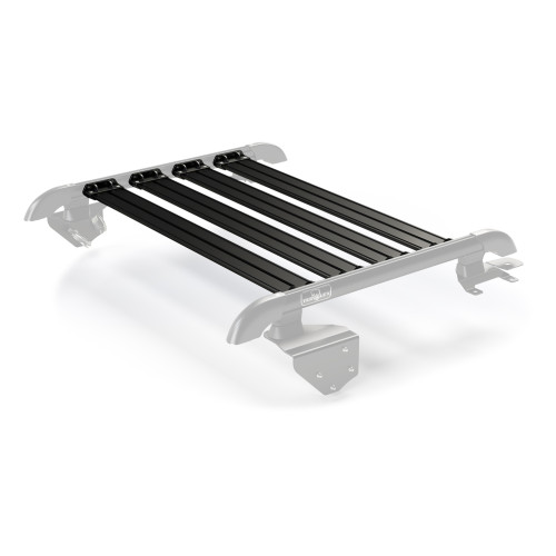 PartzBiz CM: 4722062-JK: Nebo Roof Rack Cargo Slat Kit - Black (4-Piece)