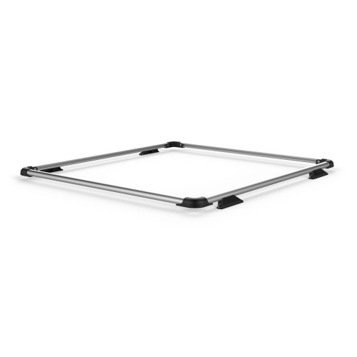 PartzBiz CM: 4722070-JK 4dr: Nebo Roof Rack Raised Rail Kit - Silver PartzBiz CM: 4722070-JK 4dr: Nebo Roof Rack Raised Rail Kit - Silver