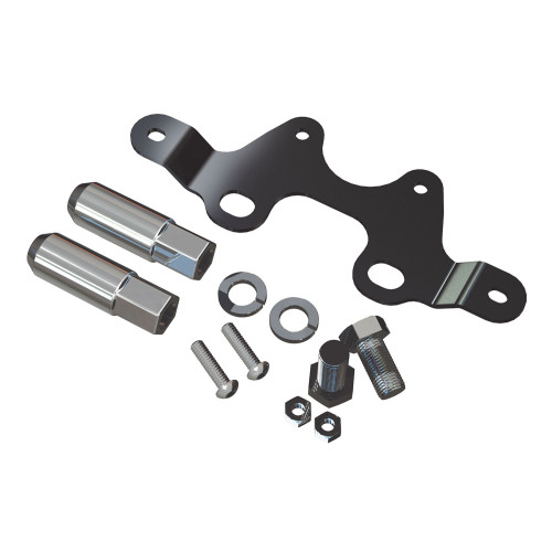 PartzBiz CM: 4838162-JK: Alpha License Plate & 3rd Brake Light Mount Kit W/ Lug Nuts PartzBiz CM: 4838162-JK: Alpha License Plate & 3rd Brake Light Mount Kit W/ Lug Nuts