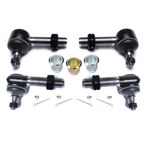 PartzBiz CM: 4923300-TJ: High Steer Drag Link & Tie Rod End Replacement Kit W/ Insert Sleeves