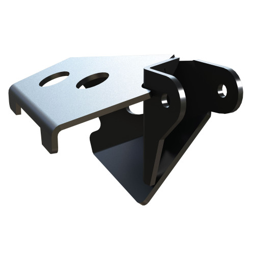 PartzBiz CM: 9792-TJ: Pro LCG Long Arm Frame Bracket - Passenger Front Upper (3-5
