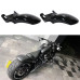 PartzBiz HD: 1903-9002-Gloss Black Short Rear Fender With Lights Plug & Play Fit for Harley 2013-2017 Breakout & 2008-2011 Rocker C - Default Title