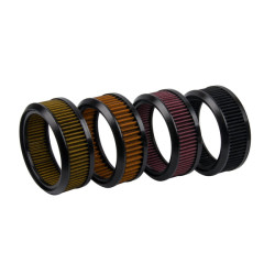 PartzBiz HD 19031245 - Air Filters For HOPROUSA Round Air Cleaner for Harley Davidson Softail Touring Models - Black PartzBiz HD 19031245 - Air Filters For HOPROUSA Round Air Cleaner for Harley Davidson Softail Touring Models - Black