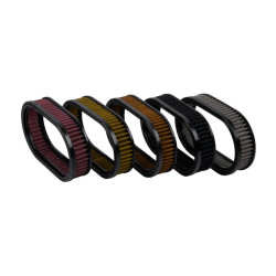 PartzBiz HD 19032485 - AIR Filters For HOPROUSA Oval Air Cleaner - Red