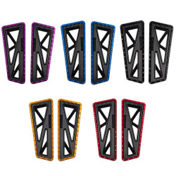 PartzBiz HD 190325060 - Flying Rider Stretched Floorboards For Harley 1986+ Touring All models - Purple