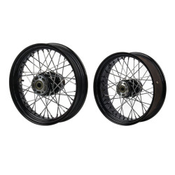 PartzBiz HD 190325468 - Stock Size Spoke Tubeless Wheel For Harley Sofail 2018+ Street Bob & Softail Standard - Black Rear 16x3.5 PartzBiz HD 190325468 - Stock Size Spoke Tubeless Wheel For Harley Sofail 2018+ Street Bob & Softail Standard - Black Rear 16x3.5