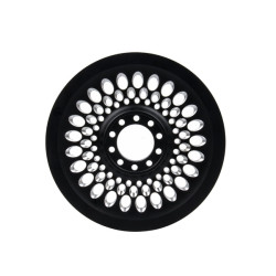PartzBiz HD 1903254795 - Hoprousa Motorcycle Black Fat Holes Pulley Matching Wheels For Harley 2018+ Softail Models - Default Title PartzBiz HD 1903254795 - Hoprousa Motorcycle Black Fat Holes Pulley Matching Wheels For Harley 2018+ Softail Models - Default Title