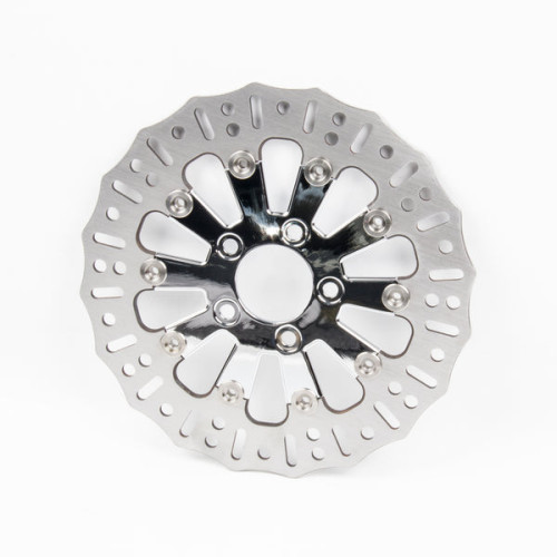 PartzBiz HD: 190356012-Rear Front Brake Discs Chrome Rotors For Harley Davidson Softail Models - Rear 11.5 PartzBiz HD: 190356012-Rear Front Brake Discs Chrome Rotors For Harley Davidson Softail Models - Rear 11.5