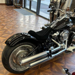 PartzBiz HD FDR-LG260-UNP - Long Rear Fender With Brake Turn Lights For Harley Davidson Fatboy Breakout 2018-2025 - Unpainted PartzBiz HD FDR-LG260-UNP - Long Rear Fender With Brake Turn Lights For Harley Davidson Fatboy Breakout 2018-2025 - Unpainted