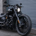 PartzBiz HD: FRC-BR-BLK-Front Fork Cover For 2018+ Breakout - For 2018+ Breakout