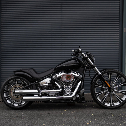 PartzBiz HD: WHL-18R-BKW-3D Forged Ape Wheels For Harley Sotail Softail Models - 18x8.5 PartzBiz HD: WHL-18R-BKW-3D Forged Ape Wheels For Harley Sotail Softail Models - 18x8.5