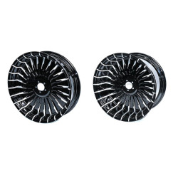 PartzBiz HD WHL-FB21-3 - 3D Blade Forged Wheels with Hubs For 2018+ Harley Softail Models - 21x3.5 PartzBiz HD WHL-FB21-3 - 3D Blade Forged Wheels with Hubs For 2018+ Harley Softail Models - 21x3.5
