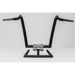 PartzBiz HD 1RENEGADE10GB - KST Kustoms Gloss Black 10” Renegade Handlebars Bars Harley FLTR Softail Dyna XL PartzBiz HD 1RENEGADE10GB - KST Kustoms Gloss Black 10” Renegade Handlebars Bars Harley FLTR Softail Dyna XL
