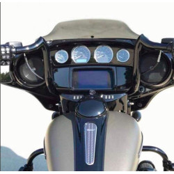 PartzBiz HD BISONBAGGER12GB - KST Kustoms Gloss Black 12” Bison Bagger Handlebars Bars Harley Touring Batwing PartzBiz HD BISONBAGGER12GB - KST Kustoms Gloss Black 12” Bison Bagger Handlebars Bars Harley Touring Batwing