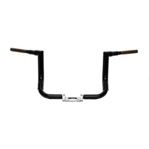 PartzBiz HD: 3486274-KST Kustoms Gloss Black 10 Patriot Bagger Handlebars Bars Harley Touring Batwing