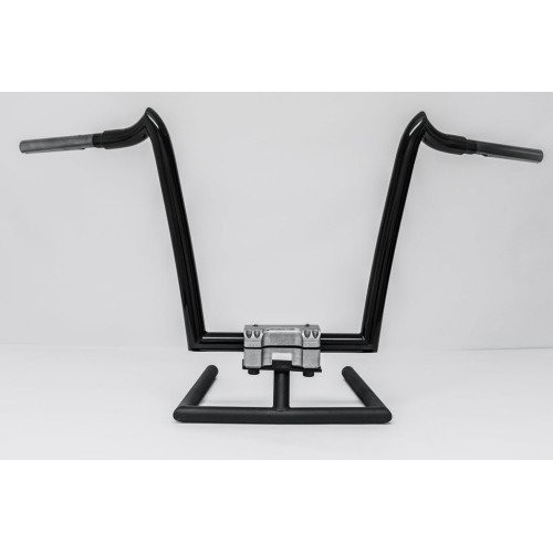 PartzBiz HD: 3470057-KST Kustoms Gloss Black 12” Renegade Handlebars Bars Harley FLTR Softail Dyna PartzBiz HD: 3470057-KST Kustoms Gloss Black 12” Renegade Handlebars Bars Harley FLTR Softail Dyna