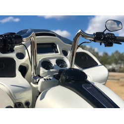 PartzBiz HD SPEARHEAD12STP - KST Kustoms Polished 12” Spearhead Handlebars Bars Harley Softail 1.25” 1.5” PartzBiz HD SPEARHEAD12STP - KST Kustoms Polished 12” Spearhead Handlebars Bars Harley Softail 1.25” 1.5”