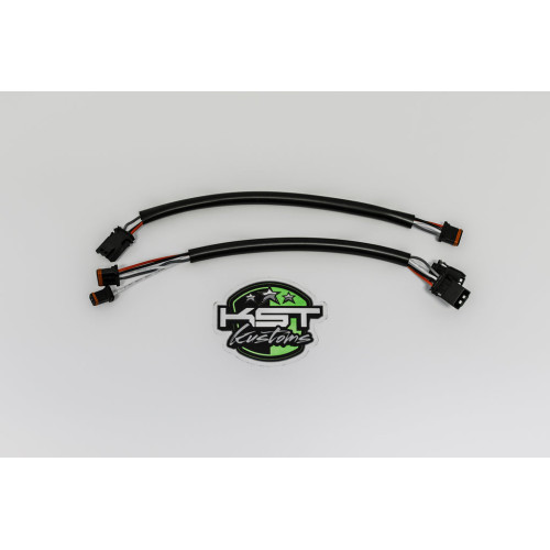 PartzBiz HD: 3476105-KST Kustoms สวิตช์แฮนด์บาร์สายไฟต่อขยาย Can Bus Harley Touring 14+