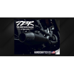 PartzBiz HD 005-4550499D - Two Brothers Racing Chrome Harley 17-20 Touring Slip-On Mufflers Exhaust Pipes PartzBiz HD 005-4550499D - Two Brothers Racing Chrome Harley 17-20 Touring Slip-On Mufflers Exhaust Pipes